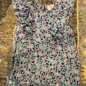 Banjanan Floral Ruffle Sleeve Top Small